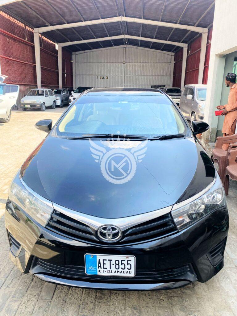 Toyota Corolla GLi 1.3 2017 Black Automatic for sale in Sargodha