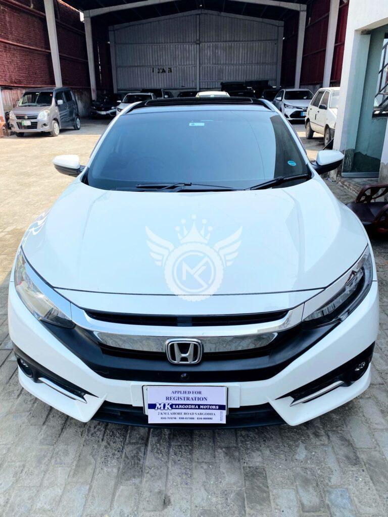 Honda Civic 2020 White Automatic for sale in Sargodha