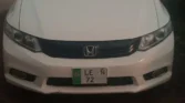 Honda Civic Rebirth 2014 UG - Automatic - White - For Sale in Sargodha