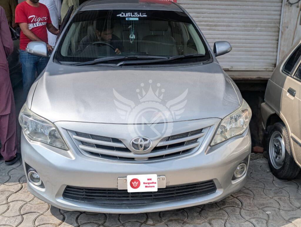Toyota Corolla GLi 2012 Silver